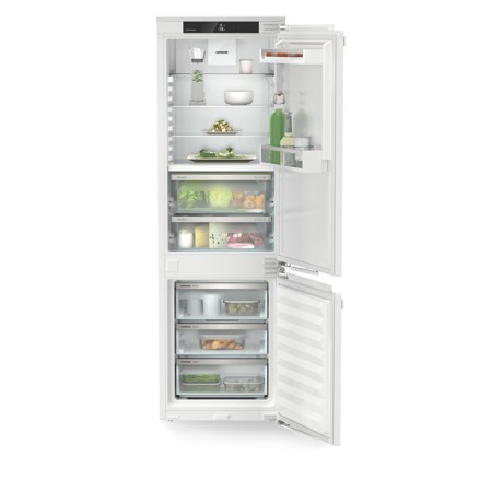 Combina frigorifica incorporabila Liebherr ICBNdi 5123 Plus, BioFresh si NoFrost, 56 cm, 244 l, DuoCooling, SmartDeviceBox, VarioSpace, SuperCool, Clasa D